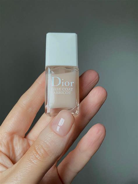 dior decollete basse|A Beauty Expert's Review of Dior's Cult Base Coat Abricot .